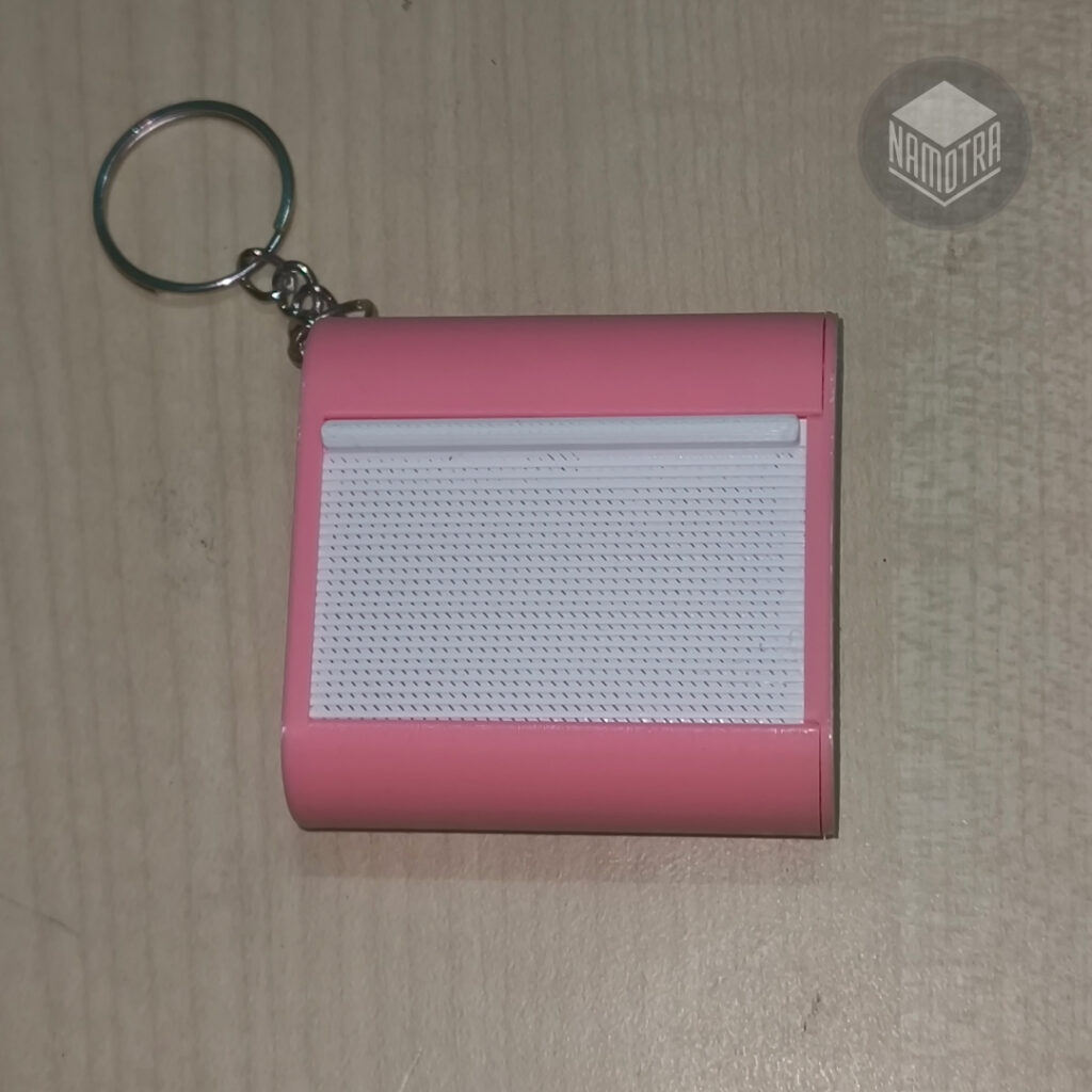 Mini Sliding Lid Storage Box Keychain – 3D Printed